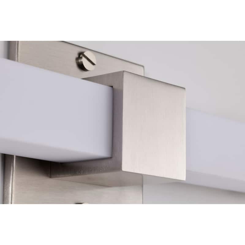Brightwyn 16 Inch LED Vanity Brushed Nickel Finish - Brushed Nickel