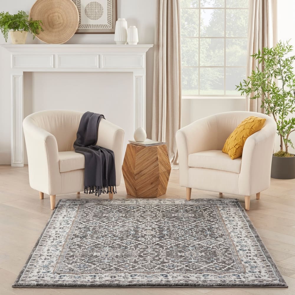 American Manor Persian Bordered Area Rug