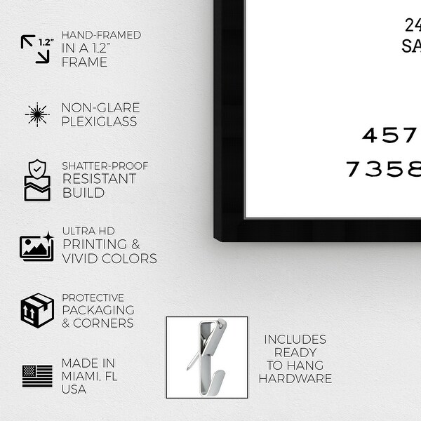 Oliver Gal 'Faubourg Road Sign Minimalist' Fashion and Glam