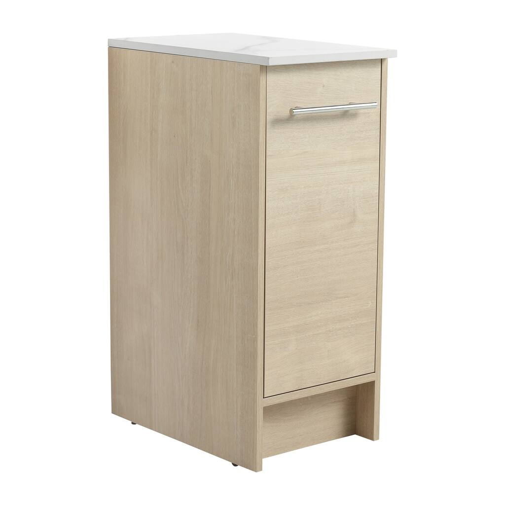 12 Inch Freestanding Bathroom Cabinet