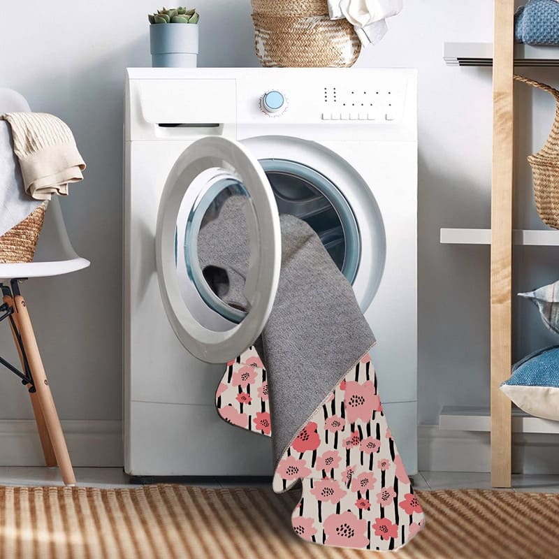 Laurel Machine Washable Floral Area Rug