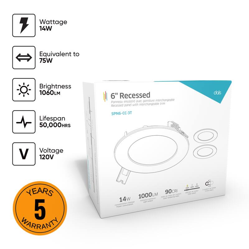 DALS LED Panel Light - 6"