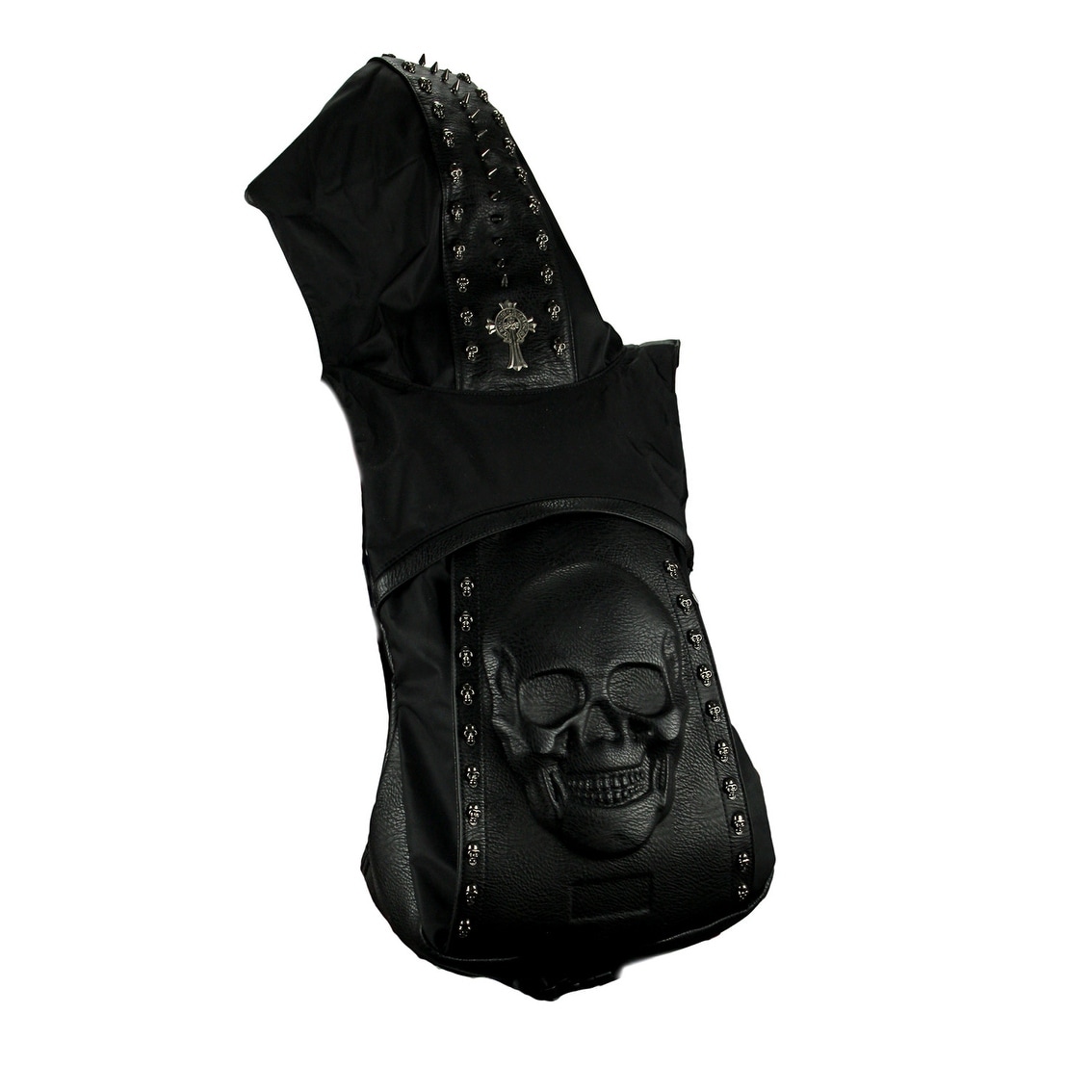 black spiked backpack