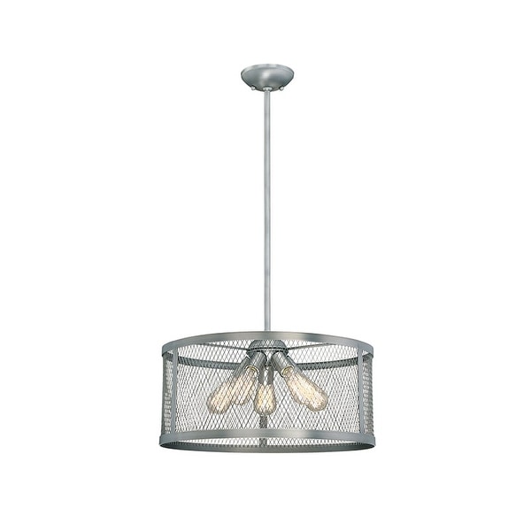 Millennium Lighting 3275 Akron 5 Light 20" Wide Pendant with Mesh Style Metal Drum Shade