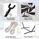 preview thumbnail 50 of 86, Double Cotton Hammock with Space Saving Steel Stand