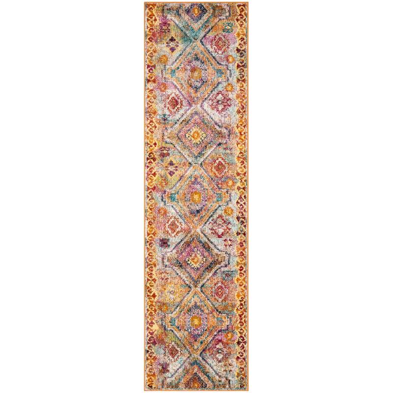 SAFAVIEH Savannah Kokkie Boho Oriental Polyester Rug