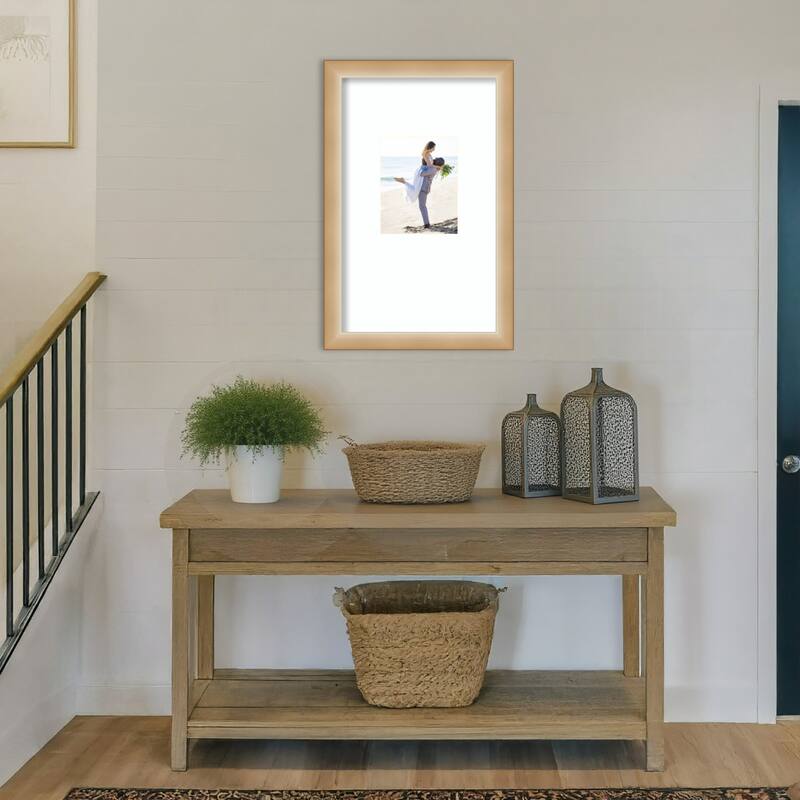 Eva Black Silver Narrow Framed Picture Frame, Photo Frame