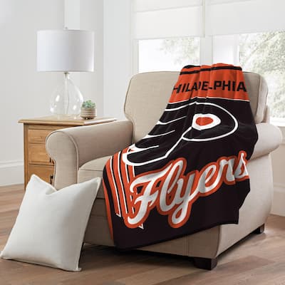 NHL Philadelphia Flyers 46" x 60" Microfiber Throw Blanket