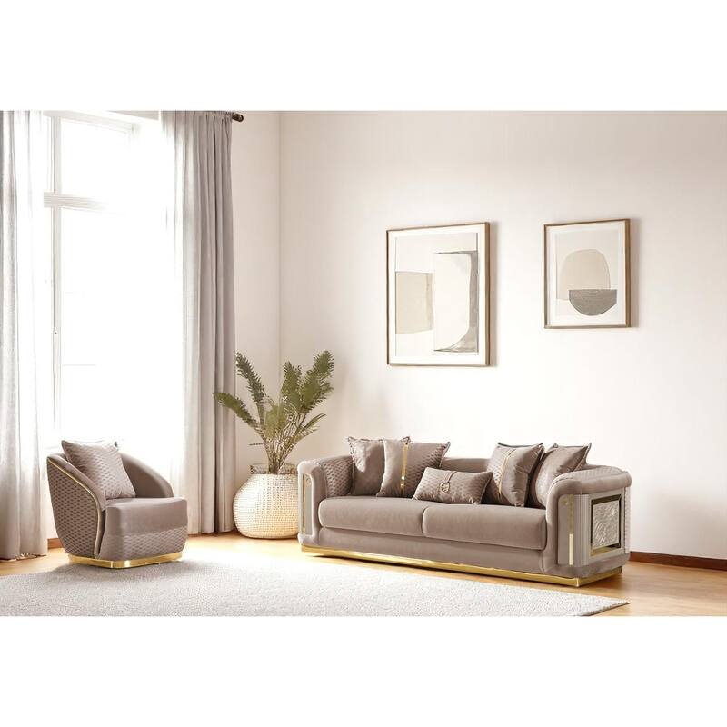 Ezel 4-piece Living room Set 2 Sofa & 2 Chair