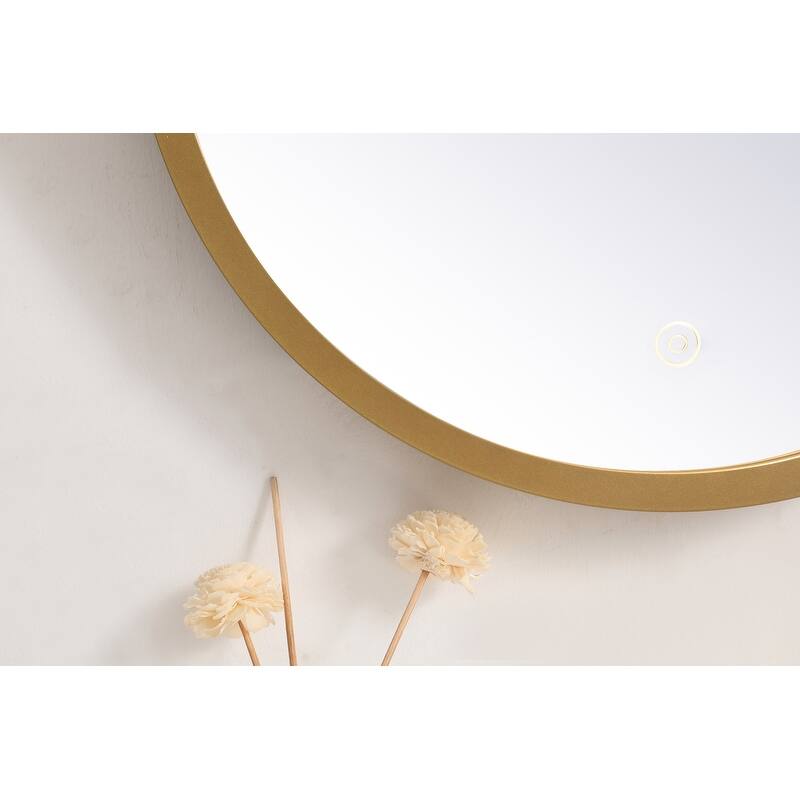 Indigo Home 18 inch LED mirror with adjustable color temperature