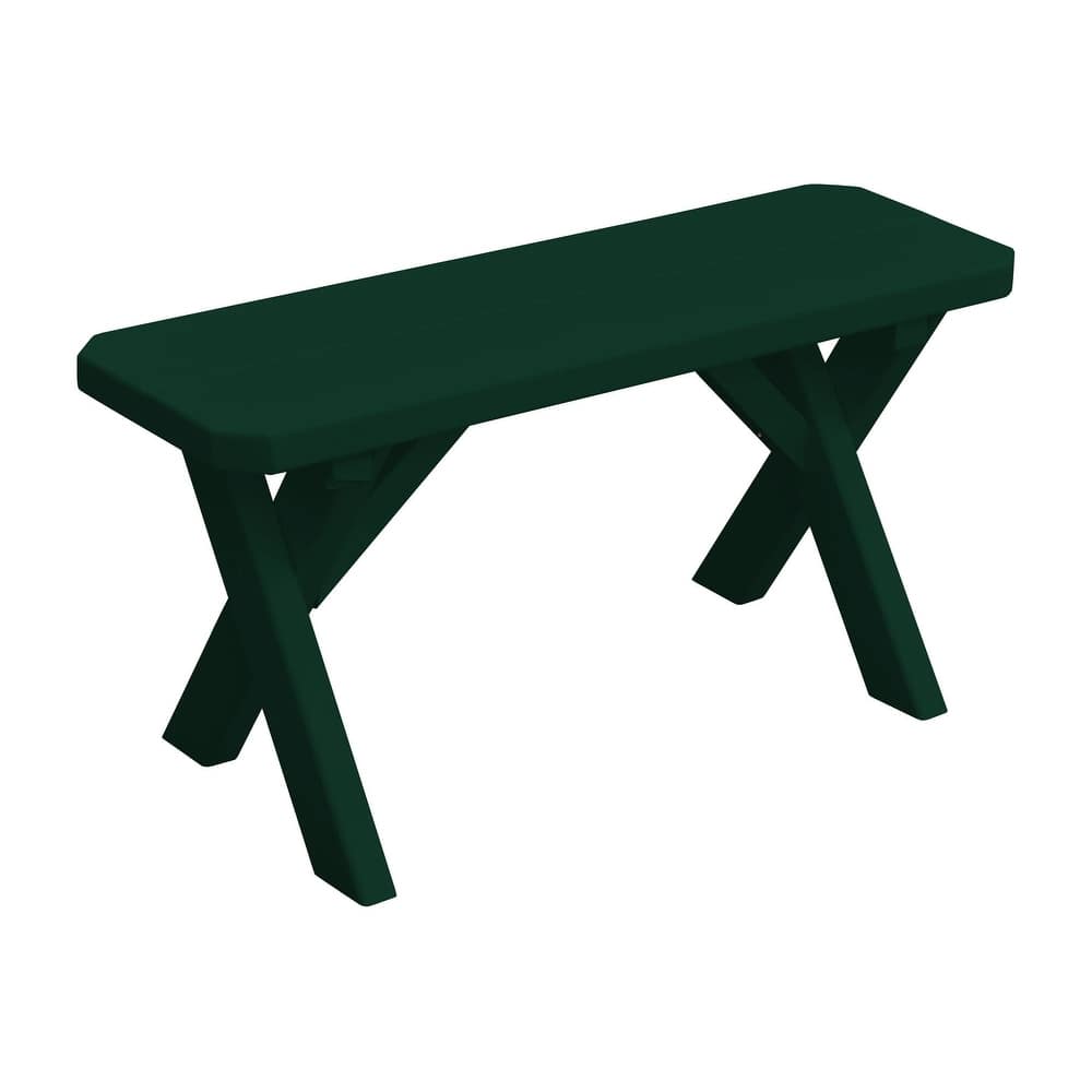 Pine 3' Crossleg Bench