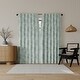 preview thumbnail 8 of 20, Indigo Road by Egypt Sherrod Coppa Magnetic Closure Total Blackout Back Tab 1-Piece Curtain Panel, Single Panel