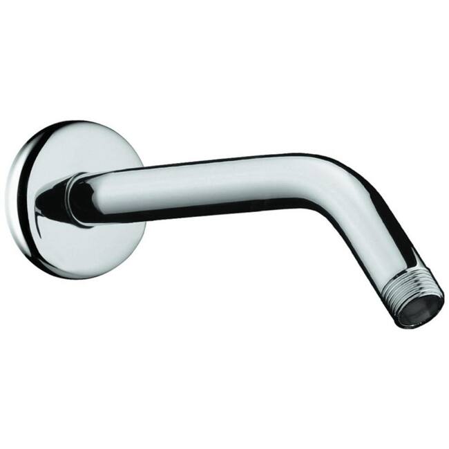 Hansgrohe Standard 9" Shower Arm with Escutcheon Plate and 1/2" Male