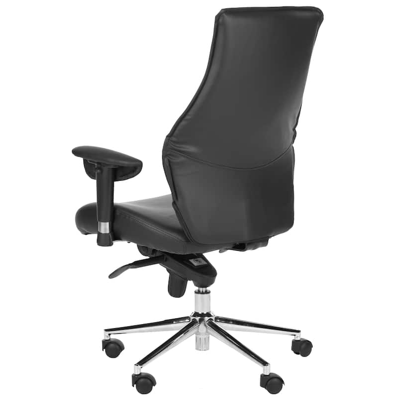 SAFAVIEH Debora Black Desk Chair - 26.8" x 28" x 42.3" - 27Wx28Dx42H