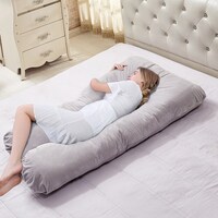 Shop Today S Mom Coolmax White Pregnancy Pillow Overstock 7859829