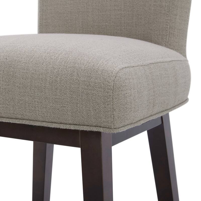 Spruce & Spring Noah Modern Upholstered Counter Height Swivel Barstool Single