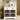 Rustic Storage Cabinet with Two Drawers and Four Classic Rattan Basket - N/A