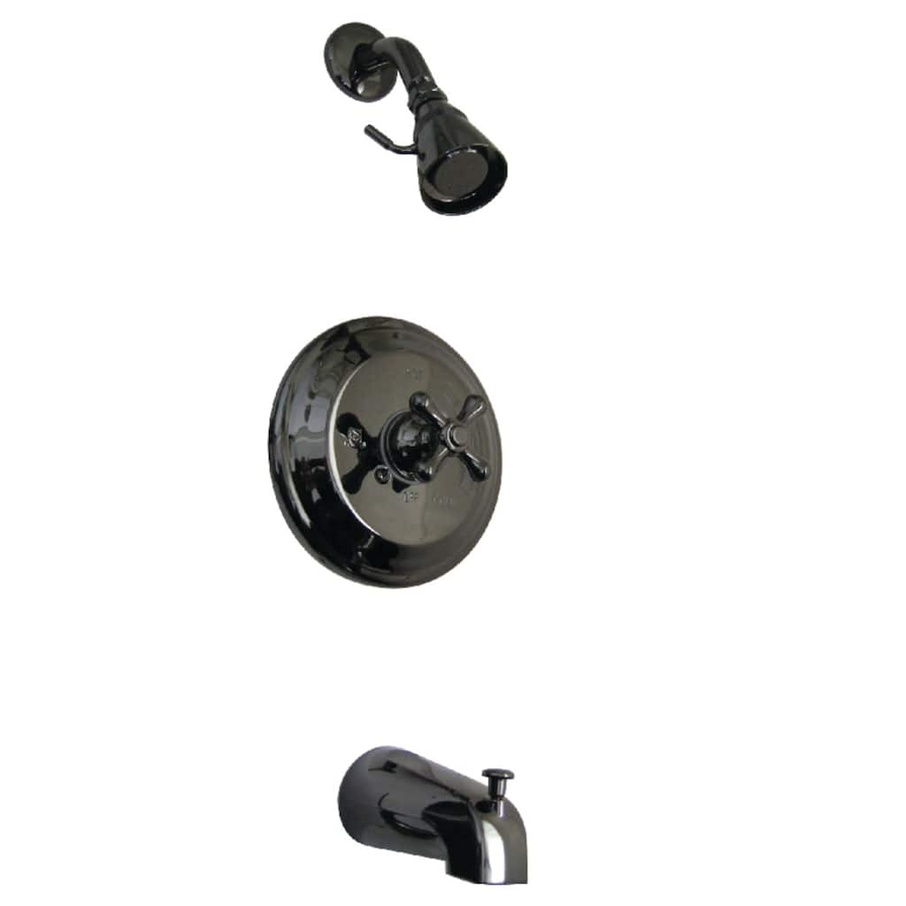 Kingston Brass Water Onyx Tub and Shower Trim Package with 1.8 GPM