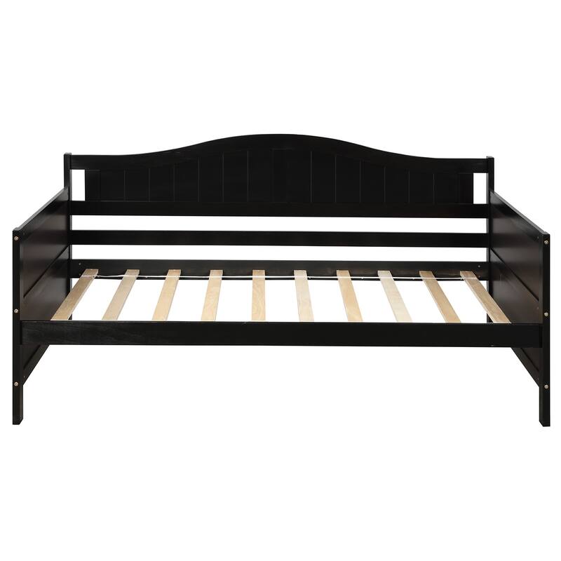 Modern Twin Daybed Frame with Trundle, No Box Spring Needed