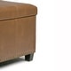 preview thumbnail 74 of 136, WYNDENHALL Stanford Upholstered Storage Ottoman