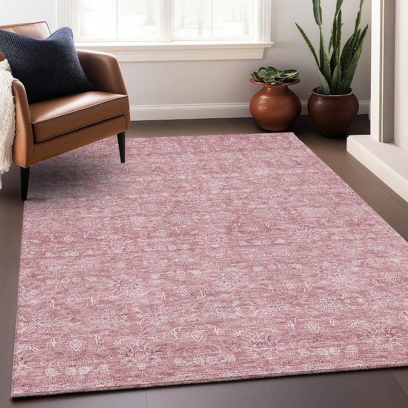 Premium Washable Super Soft Traditional Borderless Mayfield Rug