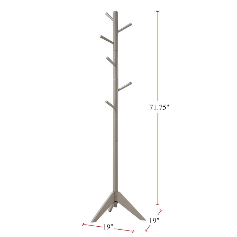 Coat Rack With 6 Hooks