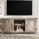 preview thumbnail 21 of 98, Middlebrook Firebranch 58-inch Barn Door TV Stand Grey Wash