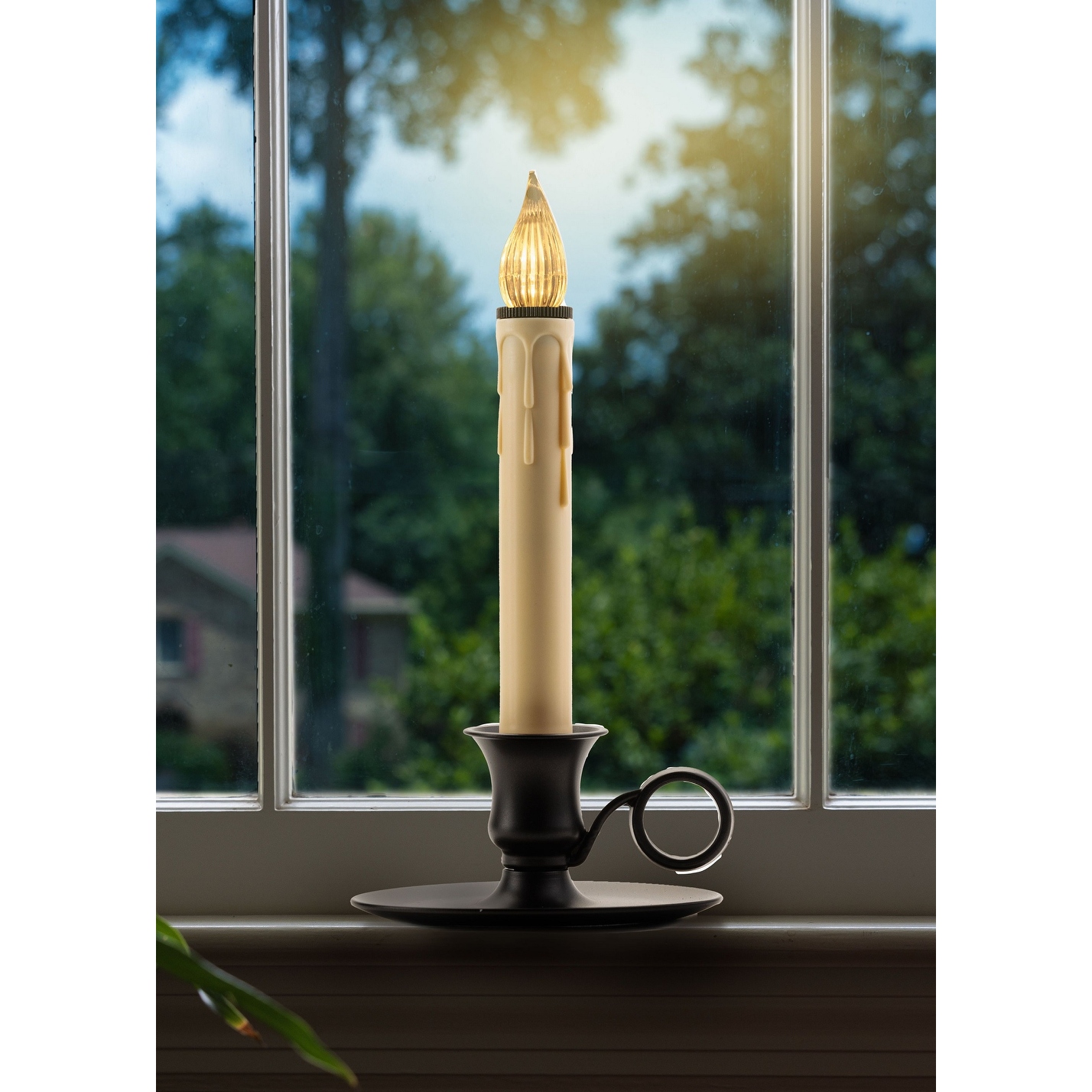Set of 4 Battery Operated LED Christmas Window Candle Lamps Sensor 9 Bed Bath Beyond 38369251