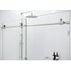 preview thumbnail 27 of 38, Glass Warehouse 56 in. - 60 in. x 78 in. Frameless Sliding Shower Door