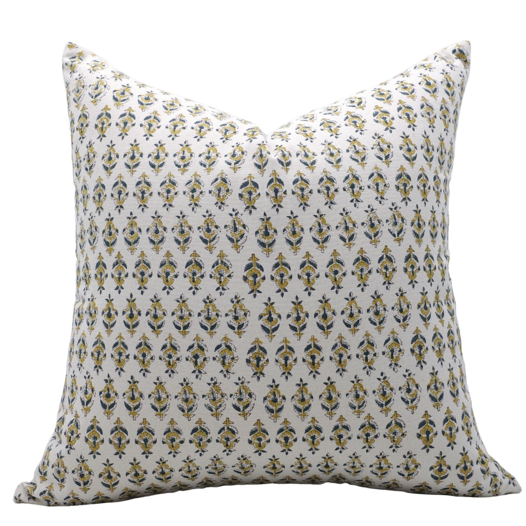Fabdivine Cotton Bohemian Block print pillow Cover