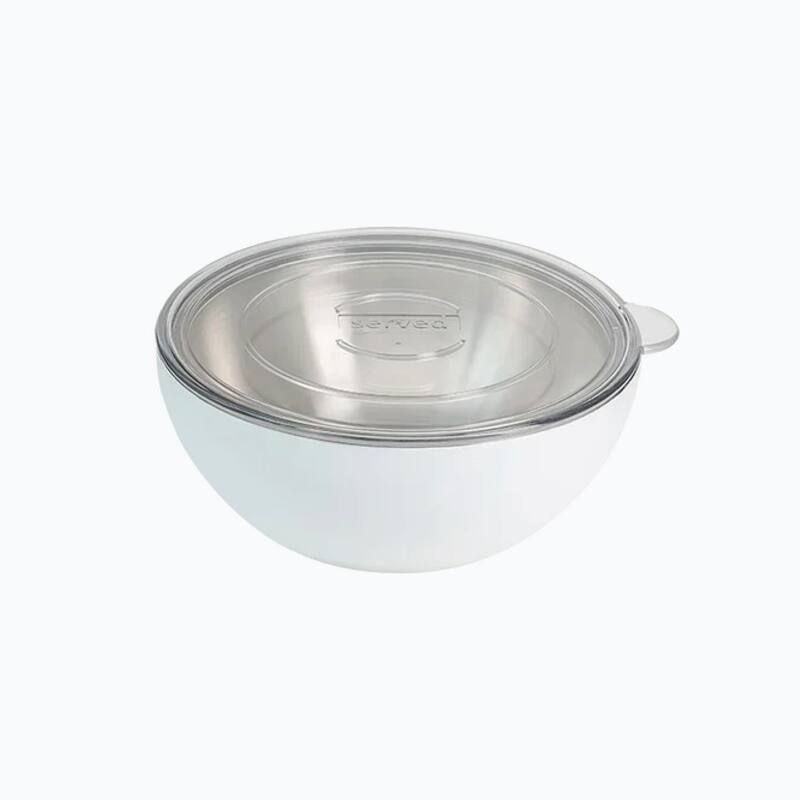 Vacuum-Insulated Small Serving Bowl (20oz) - White Icing