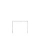 preview thumbnail 3 of 1, Acrylic Small Console Table - 30" 30" 8"