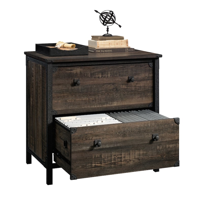 Wood Lateral File with Spacious Drawers