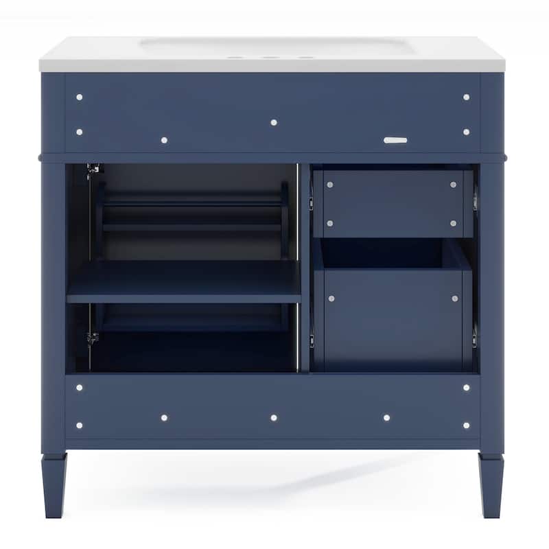 30" Bathroom Vanity with Single Sink