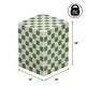 preview thumbnail 14 of 56, Callista Modern Ceramic Tiled Cube Side Table, Square Mosaic Pedestal Accent End Table for Living Room Bedroom - 14 X 14 X 18