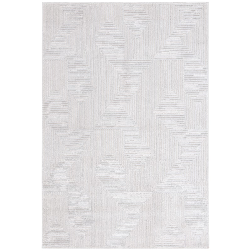 SAFAVIEH Kingston Jiong Modern & Contemporary Rug - 4' x 6' - Ivory/Light Grey
