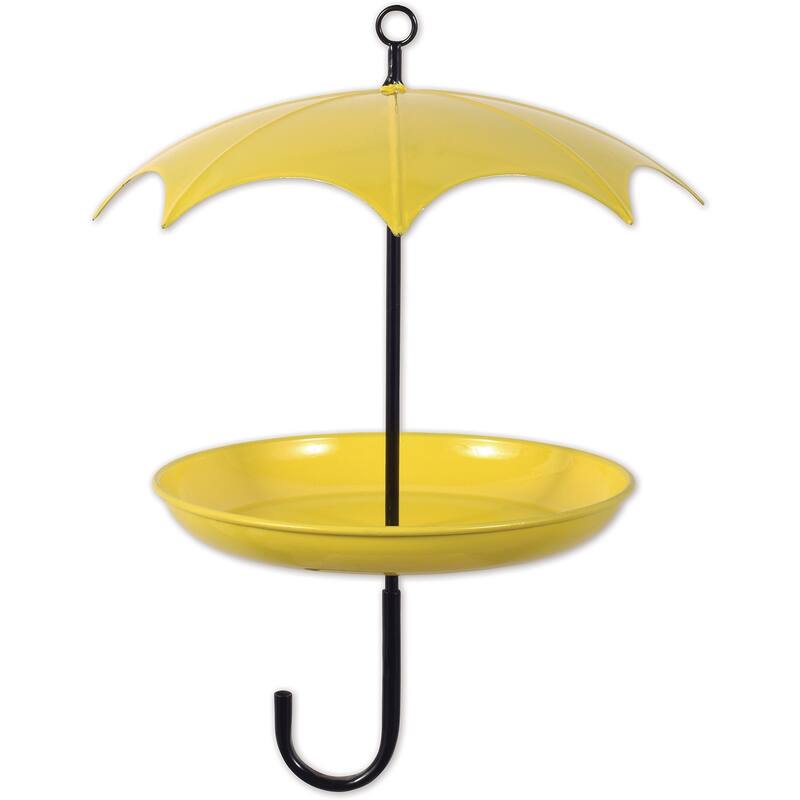Yellow Umbrella Bird Feeder