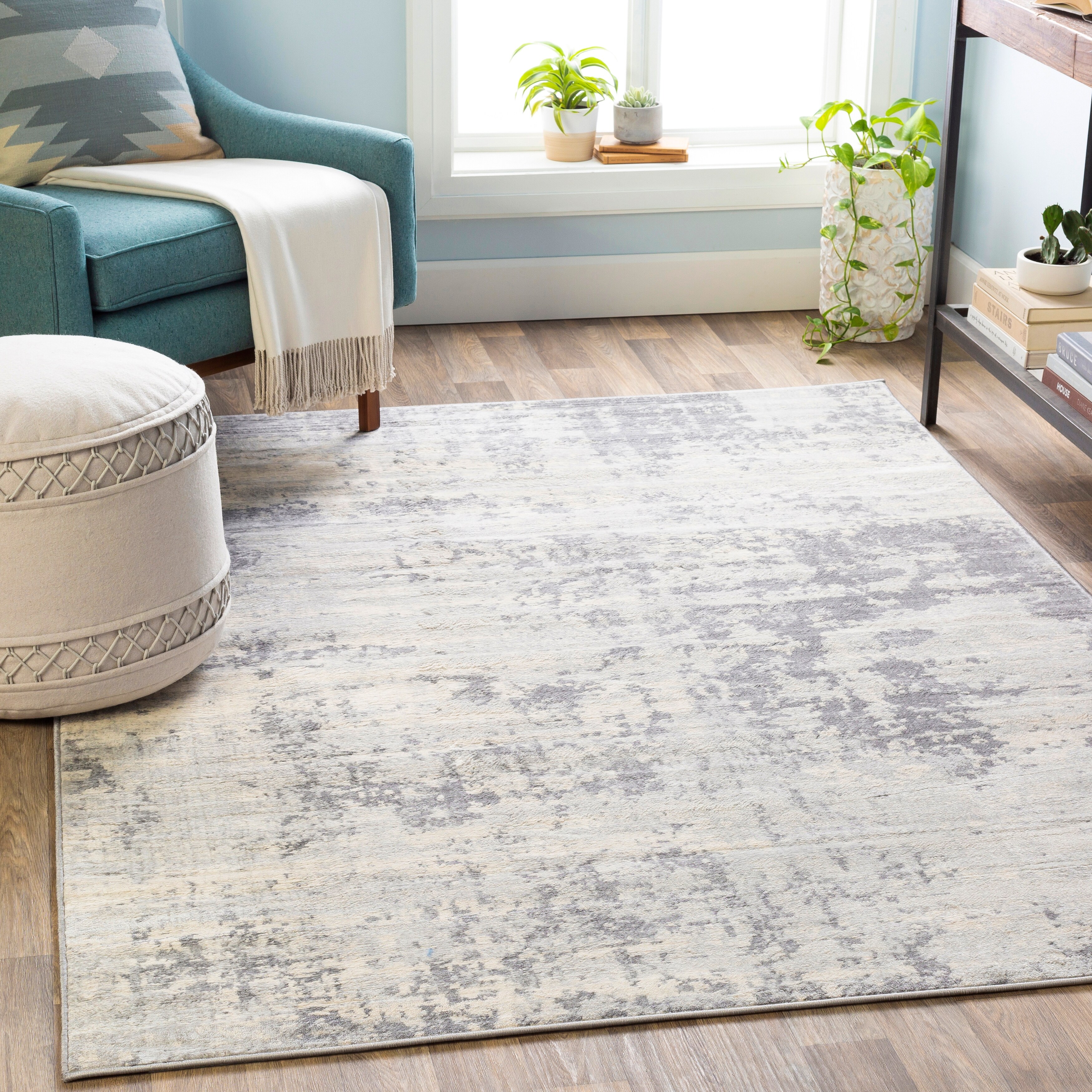 The Gray Barn Singing Prairie Abstract Area Rug Gray Barn Singing Prairie
