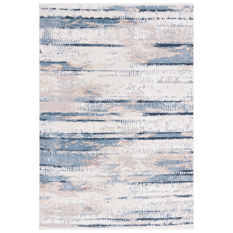 SAFAVIEH Bayside Machine Washable Shahnoza Modern Abstract Rug