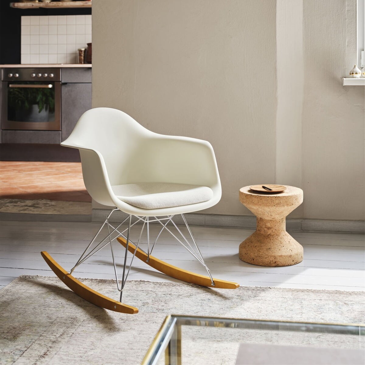 Bucket store rocking chair