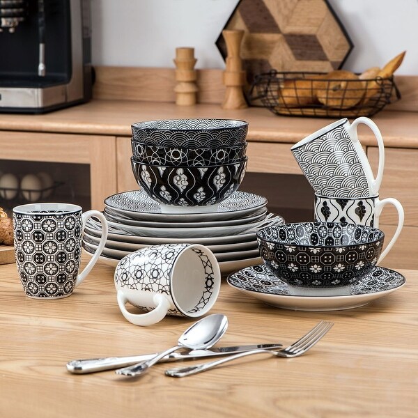 Vancasso Haruka 16-pc. Oriental Dinnerware Set - Bed Bath & Beyond