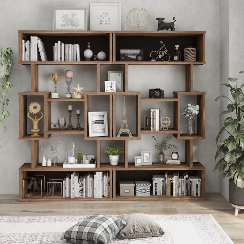 DH BASIC Modern Open Bookcase Display Shelf by Denhour