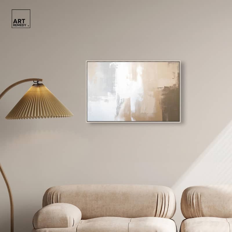 Solace in Softness I Canvas by Art Remedy