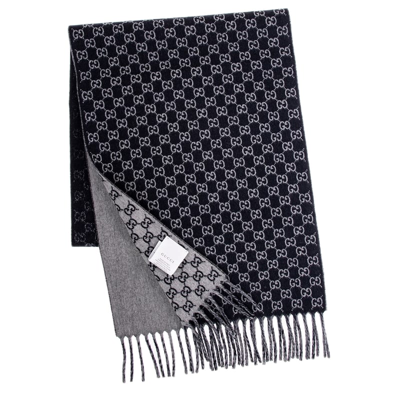 Gucci GG Wool Cashmere Scarf