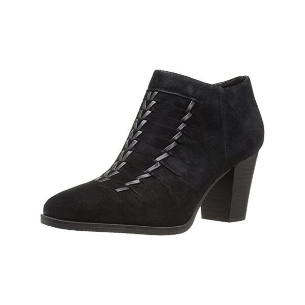 franco sarto suede ankle boots