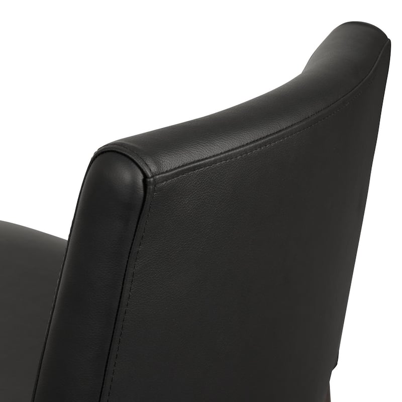 Oliva Full-Grain Italian Leather Dining Chair