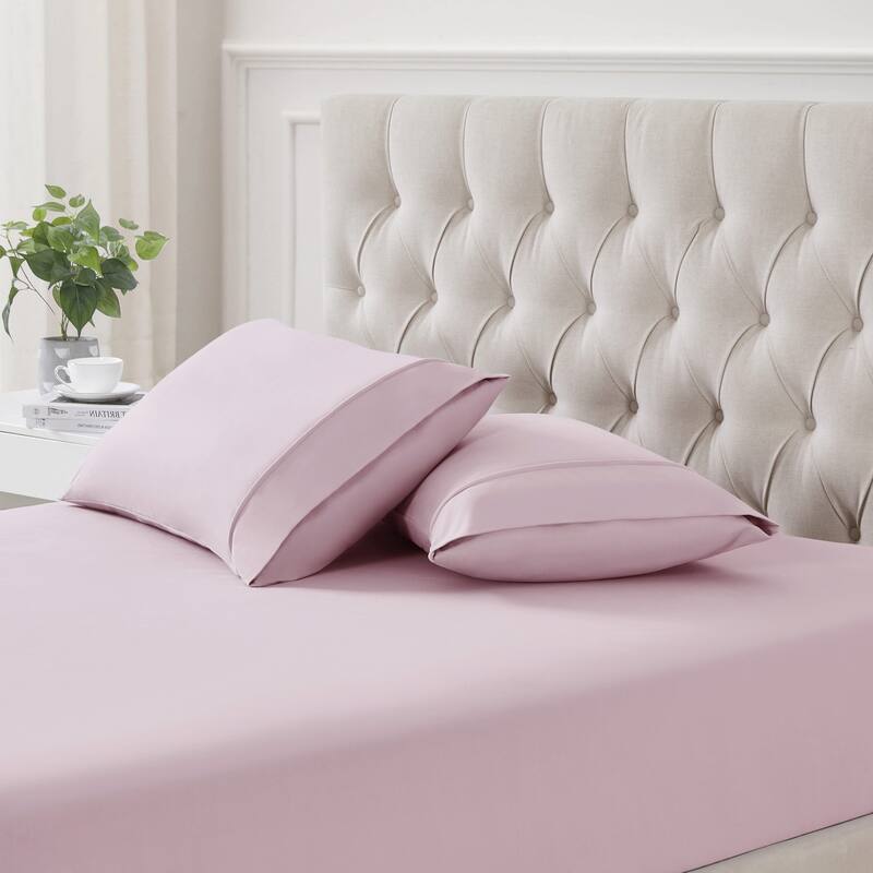 1500 Supreme Collection Microfiber Flannel Pillowcase 4 Pack