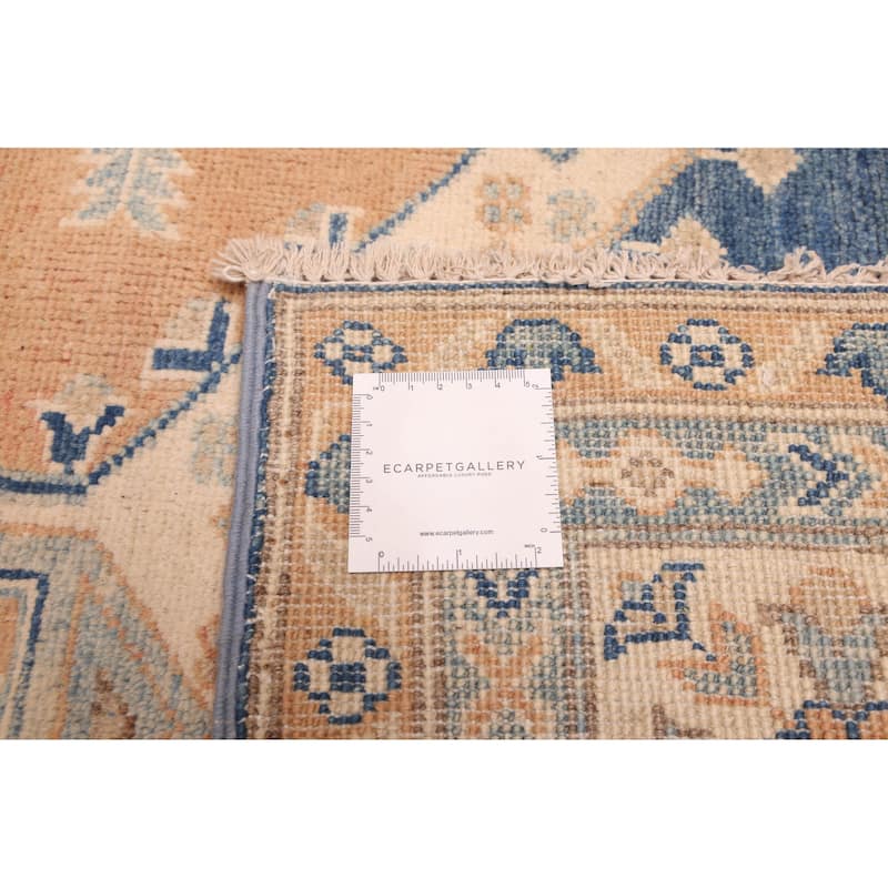 ECARPETGALLERY Hand-knotted Finest Ghazni Copper Wool Rug - 6'9 x 8'11