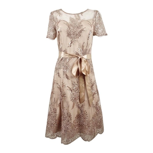 r&m richards mocha dress
