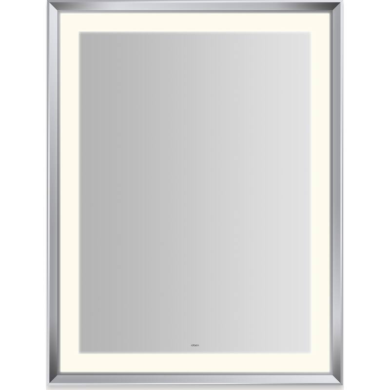 Robern YM3343RPCMD3 Sculpt 33"W x 43"H Rectangular Flat Metal Framed - Chrome